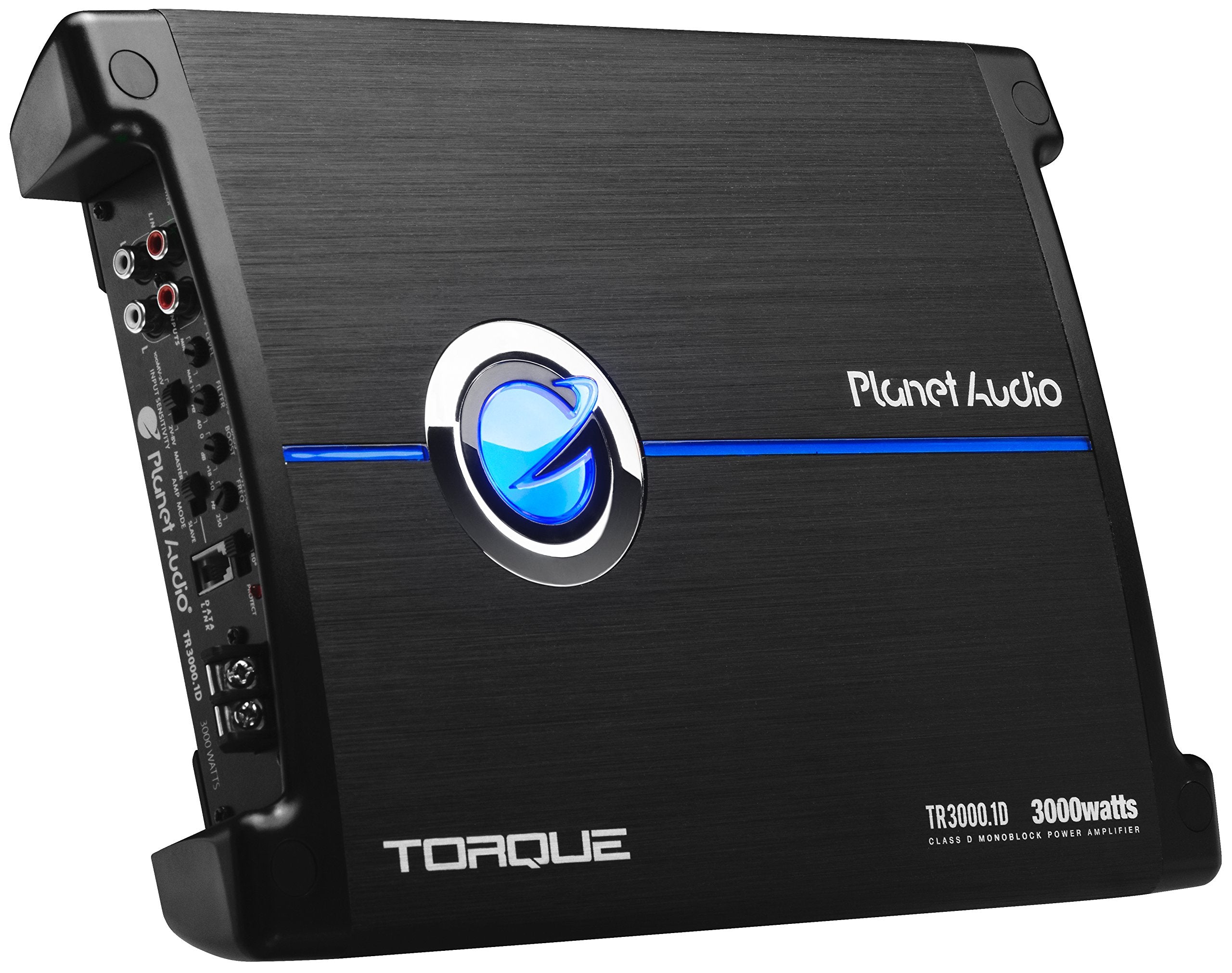Planet Audio Class D TR3000.1D Monoblock Car Amplifier - 3000 High Output, 1 Ohm, Low Level Inputs, Low Pass Crossover, Hook Up to Subwoofer for Bass