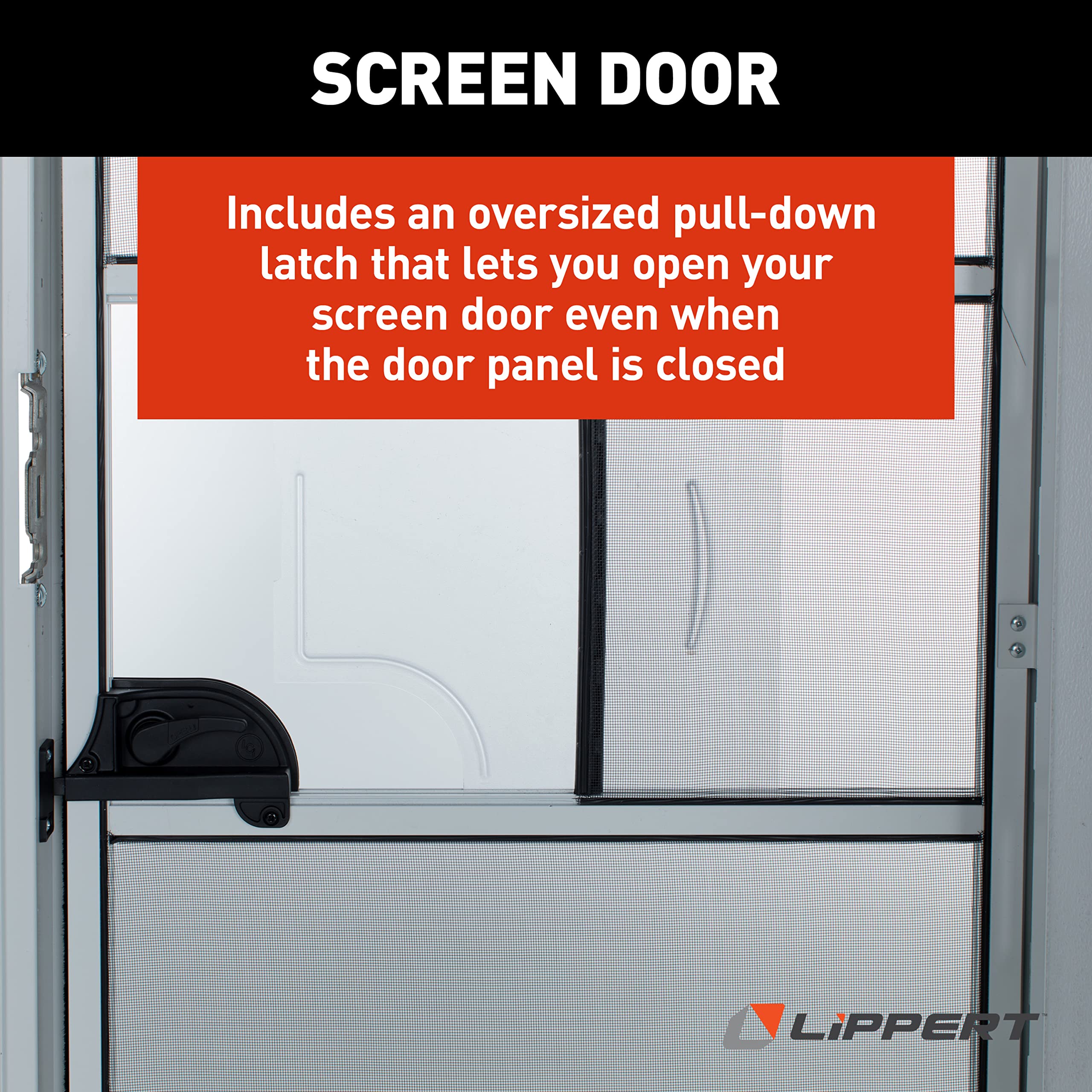 Motor Home Lippert Components v000145032 23.75" x 72" Right Radius Entry Door