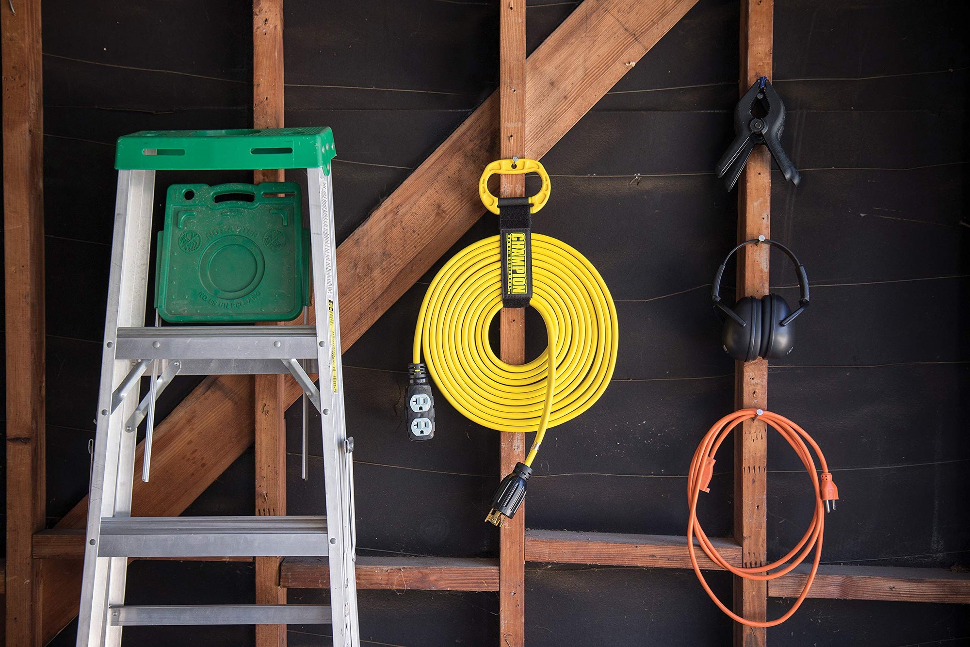 Heavy Duty Champion Power Equipment Hook and Loop Storage Strap