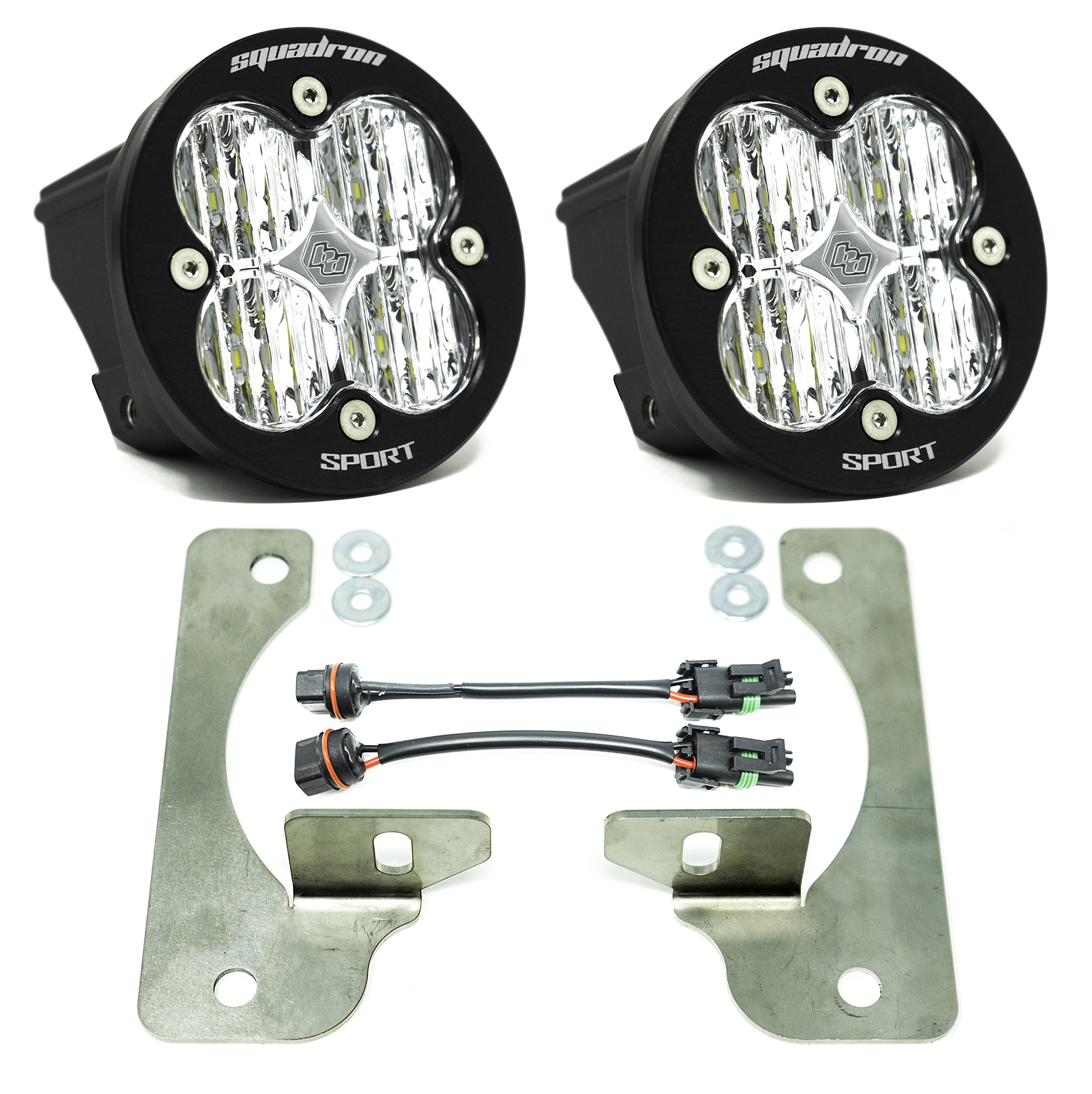 Baja Designs Black anodize 447068 Fog Pocket Kit, 1 Pack