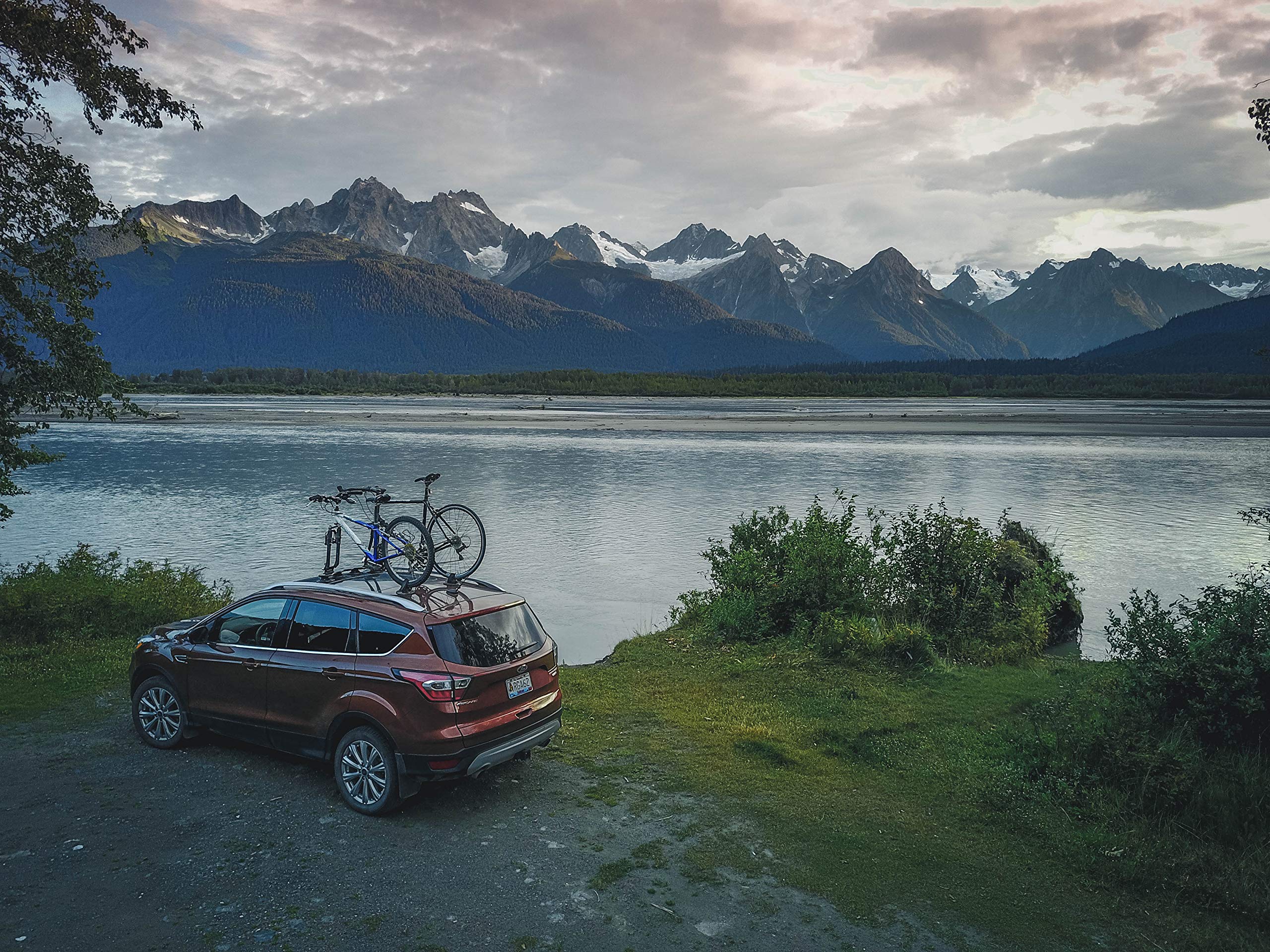 SeaSucker Mini Bomber Bike Rack for Two Cars USA Made Racks SUV, Sedan, Hatchback, RV, BMW, Honda, Tesla, Mazda and Every Other Car No Hitch Mount, Full Safety, Zero Damage, Travel Friendly Carrier