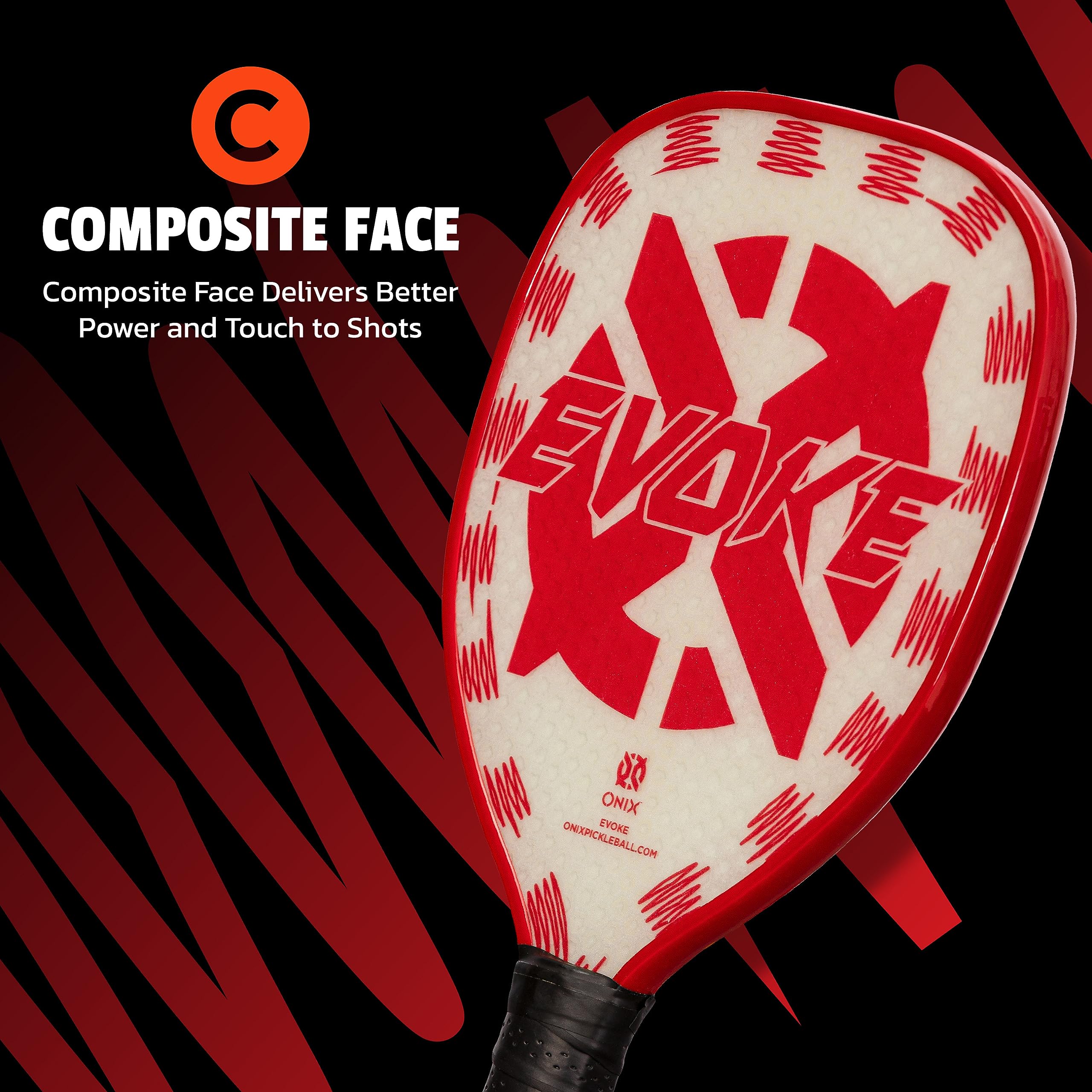 Onix Evoke XL Pickleball Paddles - Tear Drop, React, Inferno, Voyager, Summit