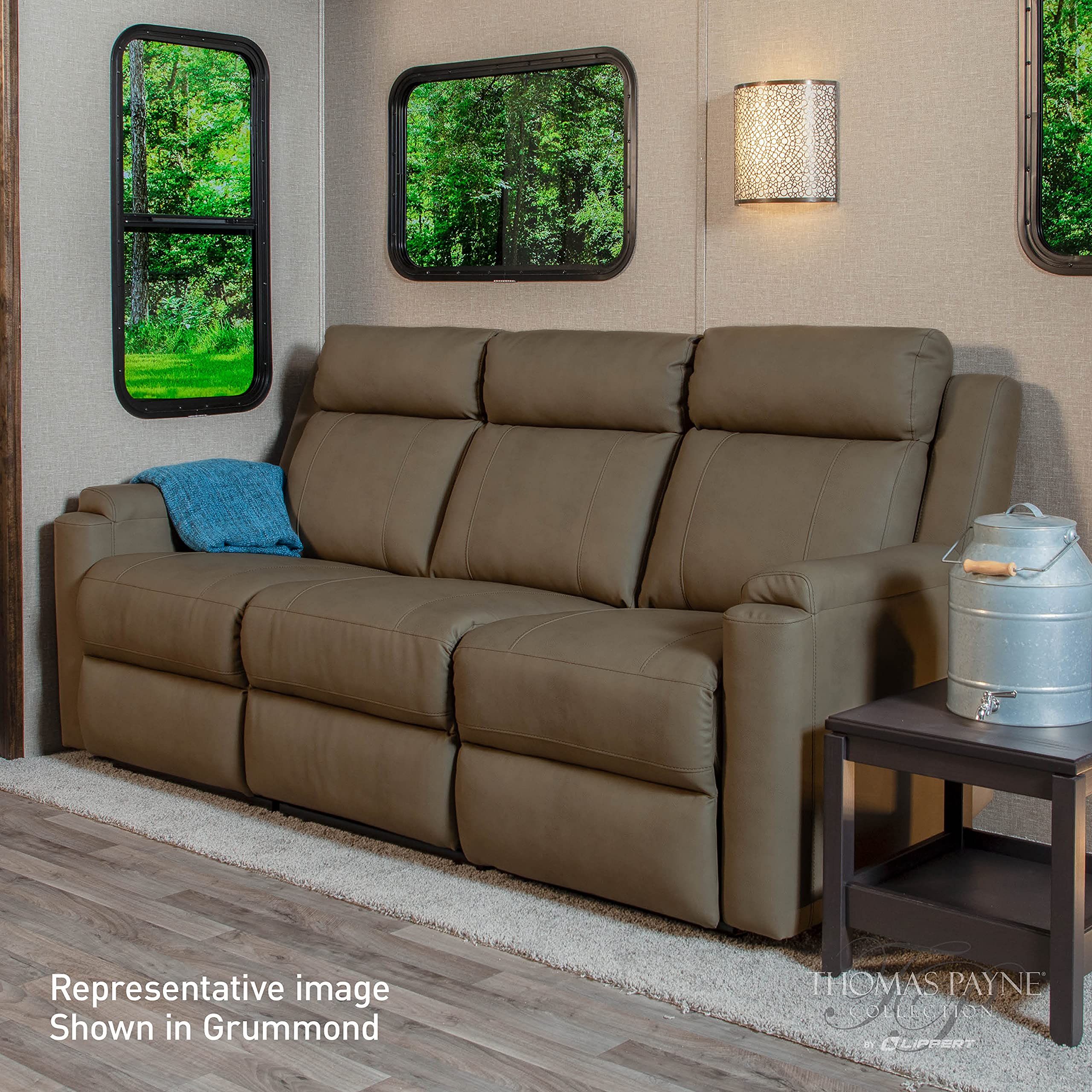 Thomas Payne Theater Seating Collection Heritage Series Right Hand Recliner for 5th Wheel RVs Travel Trailers and Motorhomes Grummond