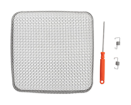 Flying Insect Camco 42151 Water Heater Screen - WH 400, 6.75" X 6.75" X 1.3", Gray