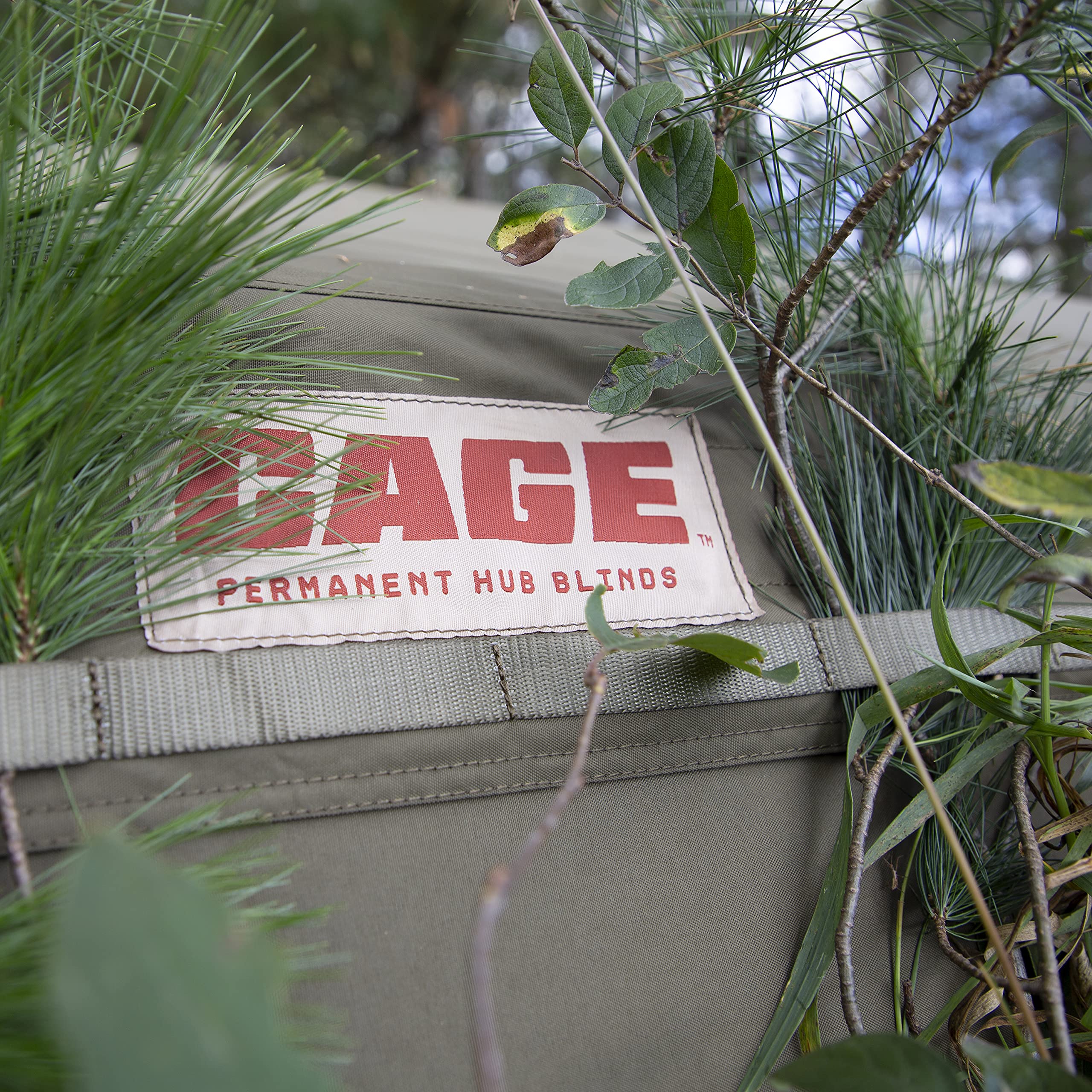 Permanent CAGE™ Hub Blinds, R30 Blind Permanent Hub, Hunting Blind, Durable, Rigid Framework, Pop-Up Hub System, Withstand™ All-Weather Fabric, 3-Person, 76" x 66" x 66", CBR30T