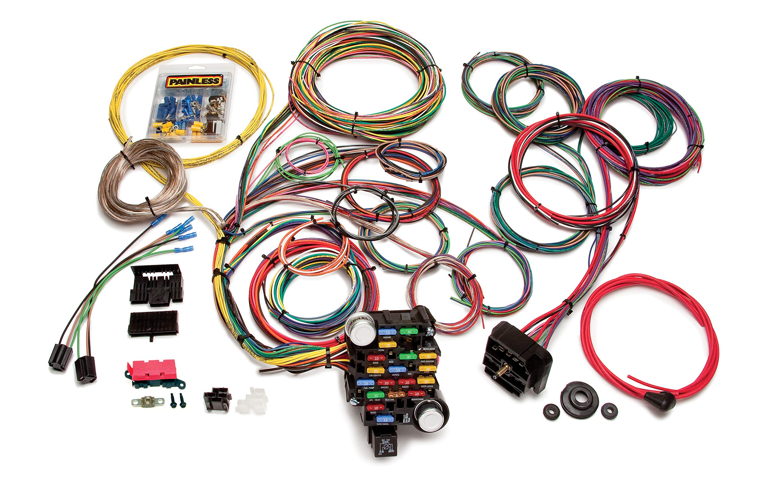 Classic-Plus Painless Performance 20104 Customizable Muscle Car Harness - 28 Circuits