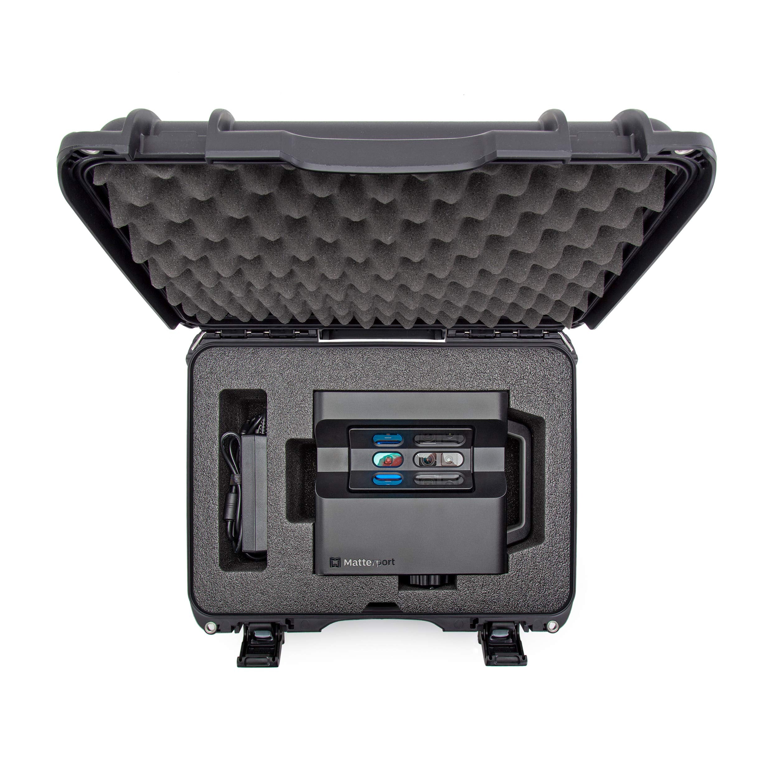 Waterproof Nanuk 925 Hard Case with Custom Foam, Silver (925-EMATT7)