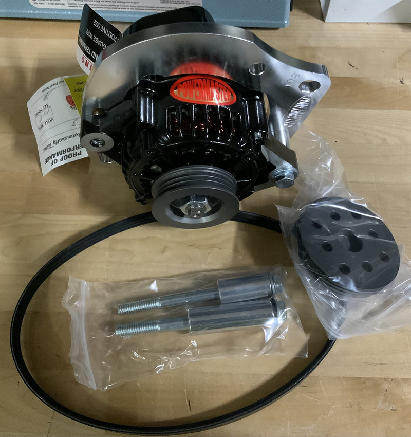 8-801-1 Powermaster Alt Kit-Pro Series (SBC) 3 Grv w/8163-75A