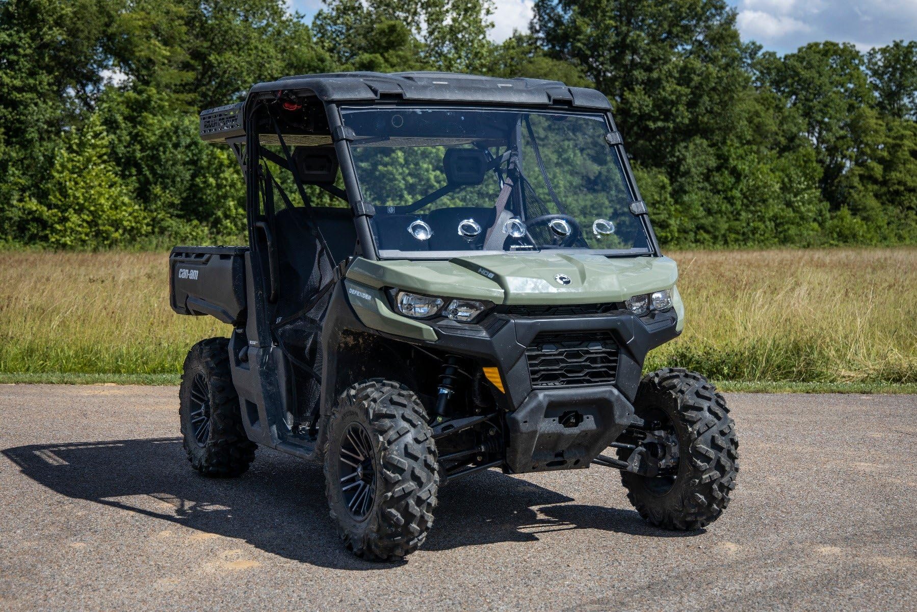 Full Front Vented Windshield Rough Country for Can-Am Defender - 98262030