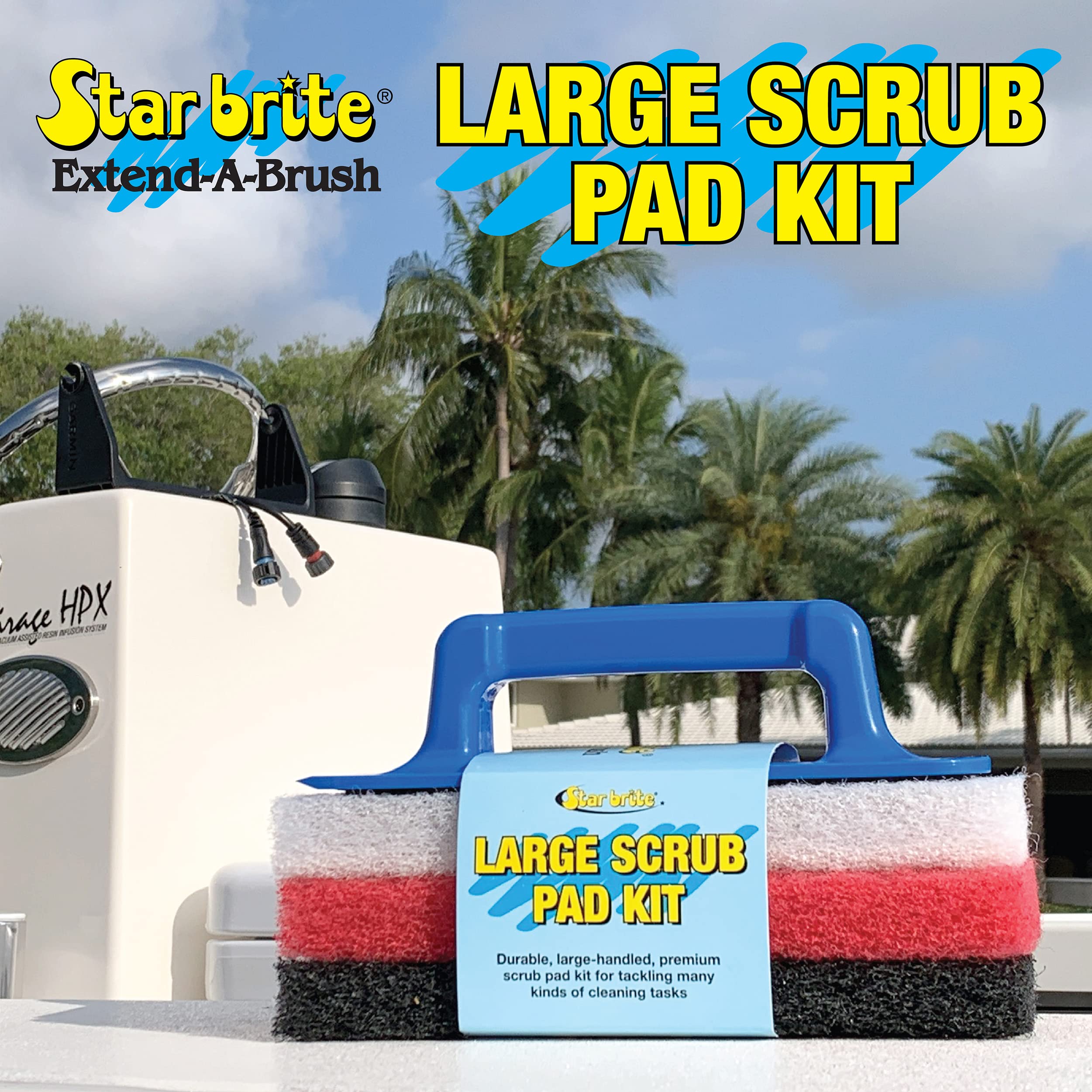 Large STAR BRITE Scrub Pad Kit (042023)
