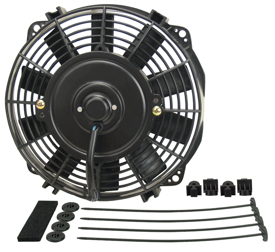 Derale 9" Dyno-Cool High Performance Electric Fan 16909, Black