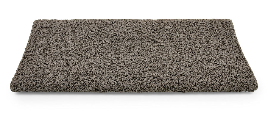 Gray Camco Premium Wrap Around RV Step Rug (PVC Material (17.5" x 18"))