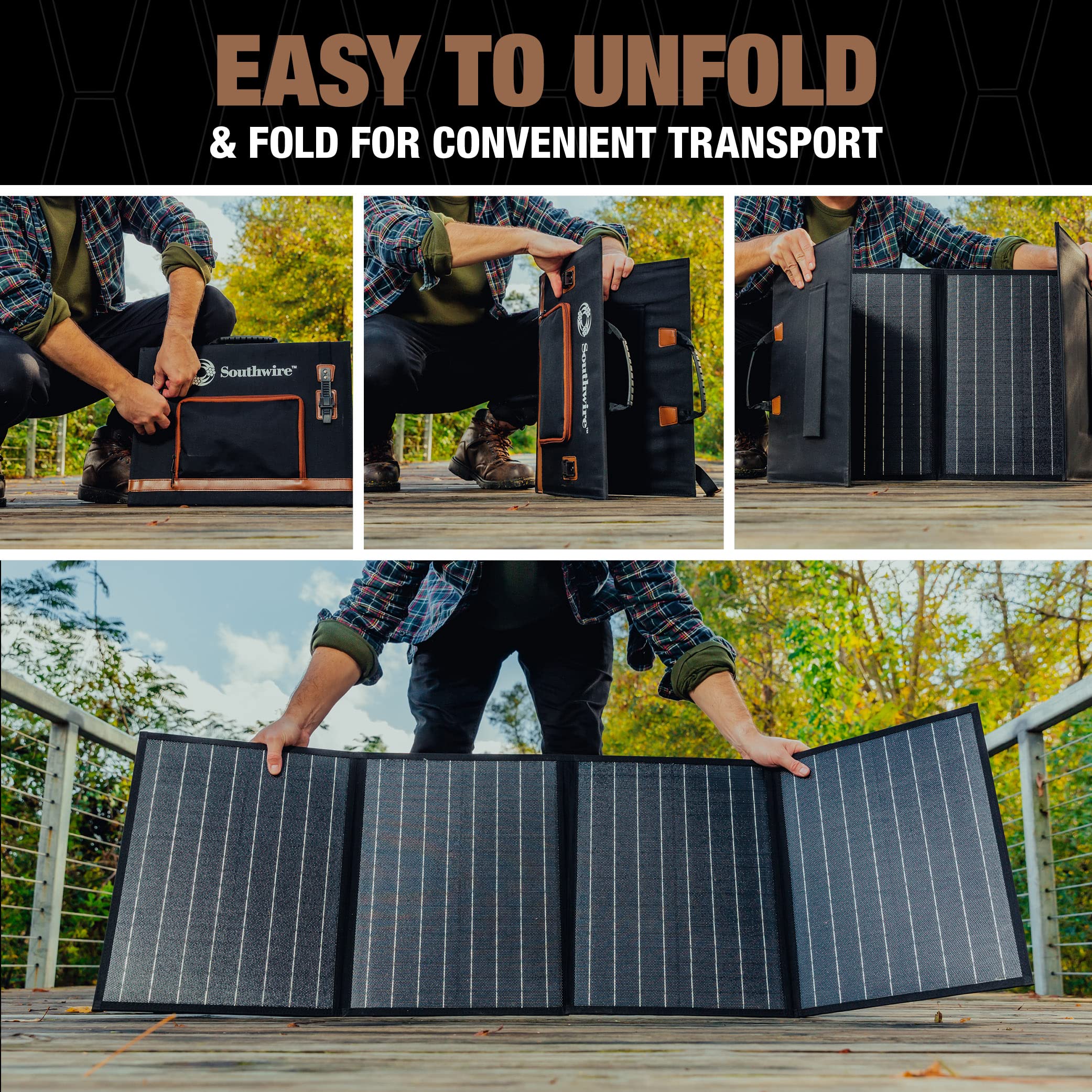 500 Series Southwire Elite, 515Wh Backup Lithium Battery, 120V/500W Pure Sine Wave AC Outlet, Solar Generator, with 100W Solar Panel Included for Home Backup Power, Emergency Power, Camping and more