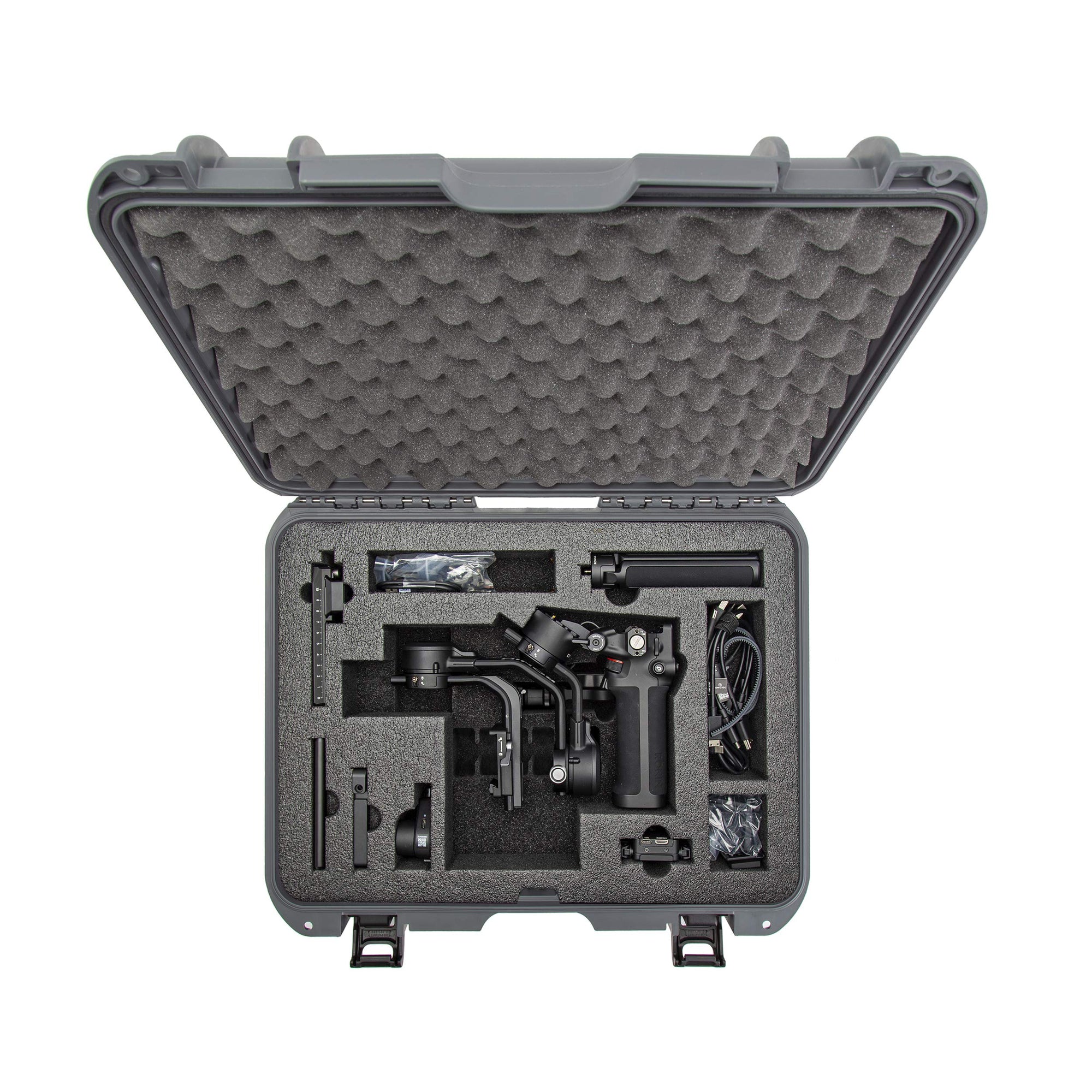 Nanuk Hard Case Waterproof with Foam Insert for DJI Ronin RSC 2 and Pro Combo Version - Graphite