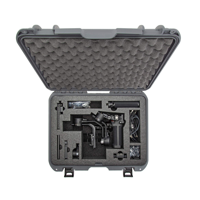 Nanuk Hard Case Waterproof with Foam Insert for DJI Ronin RSC 2 and Pro Combo Version - Graphite