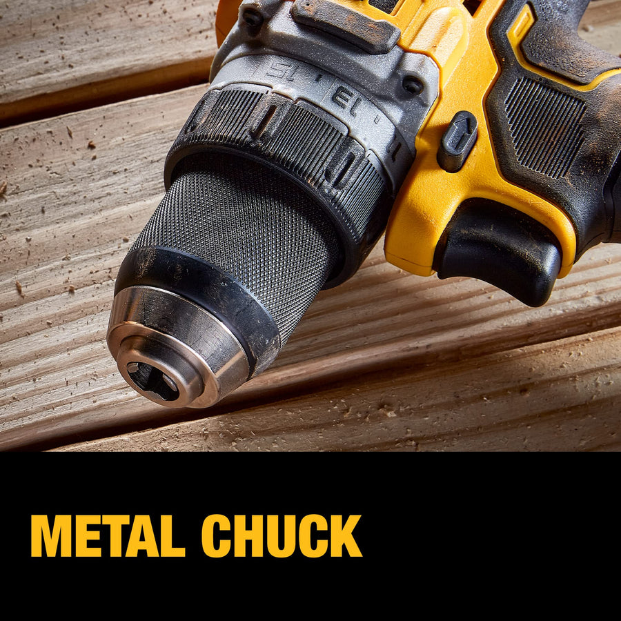 20V MAX XR DEWALT Cordless Drill/Driver, 1/2-in, Bare Tool Only (DCD800B)
