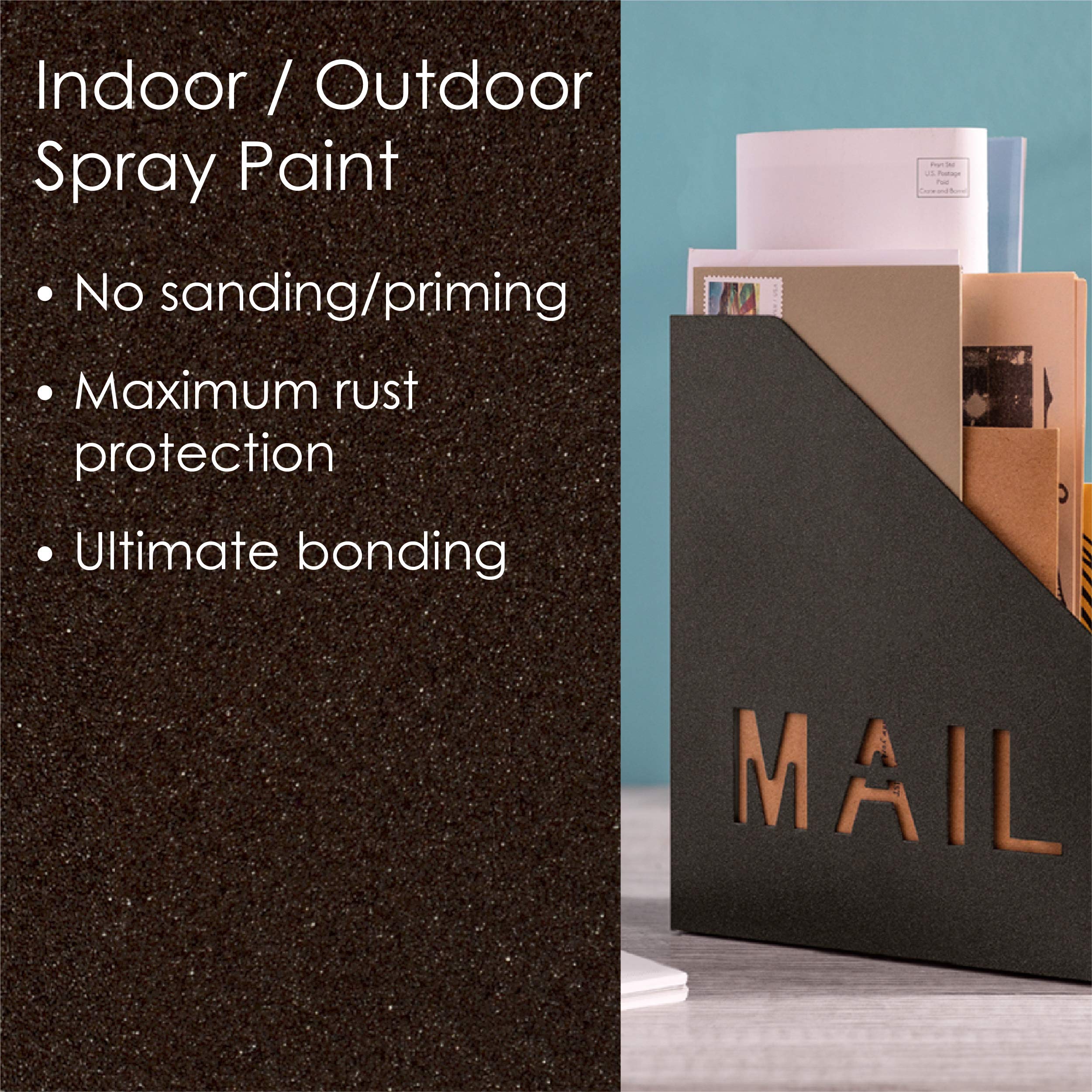 Krylon All-In-One Adhesive Spray Paint for Indoor/Outdoor Use, 12 oz, Oil Rubbed Bronze