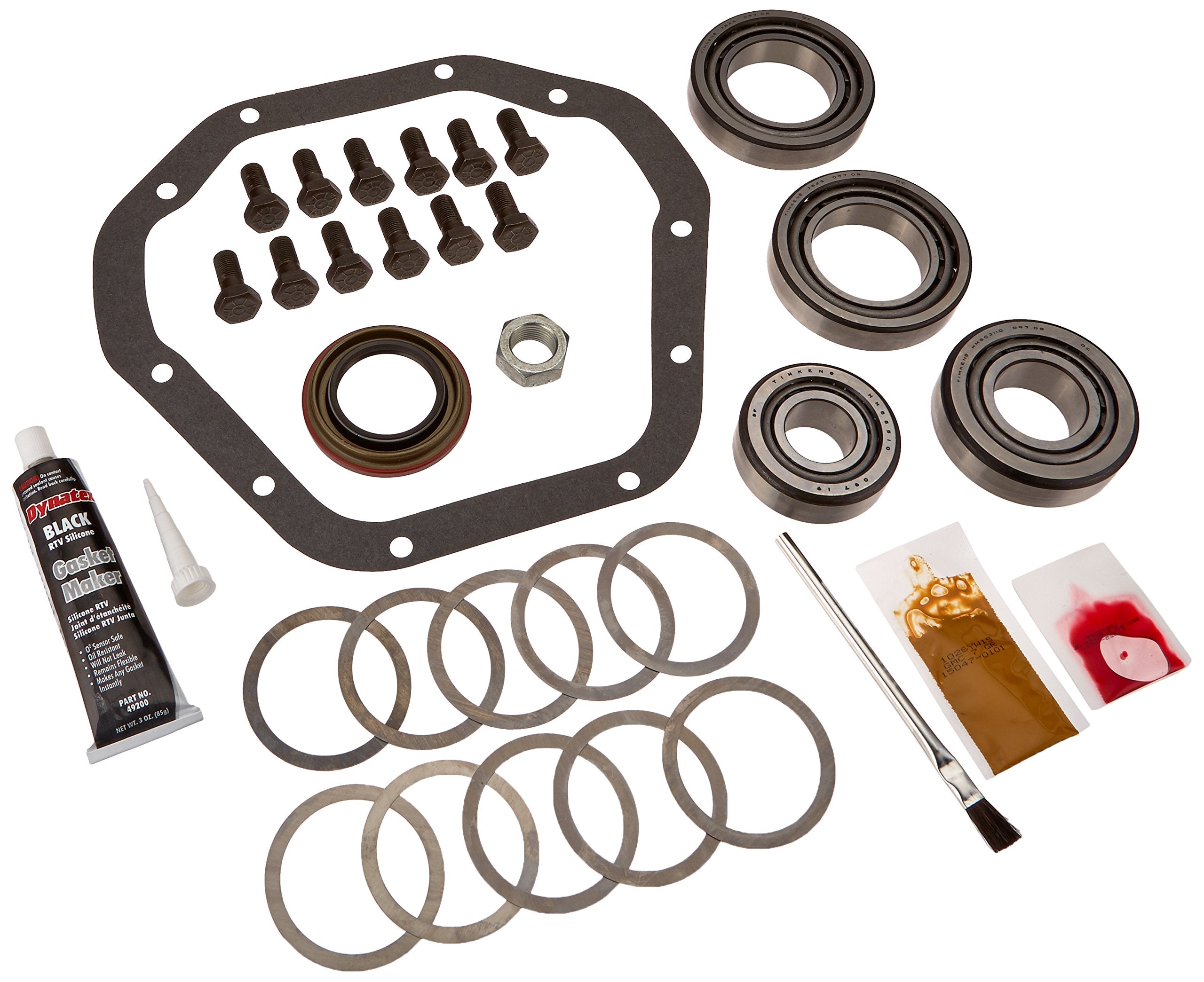 Richmond Gear Front or Rear Master Kit 83-1034-1 for a Dana 60 Reverse or Dana 60 Standard Differential with Timken Tapered Bearings