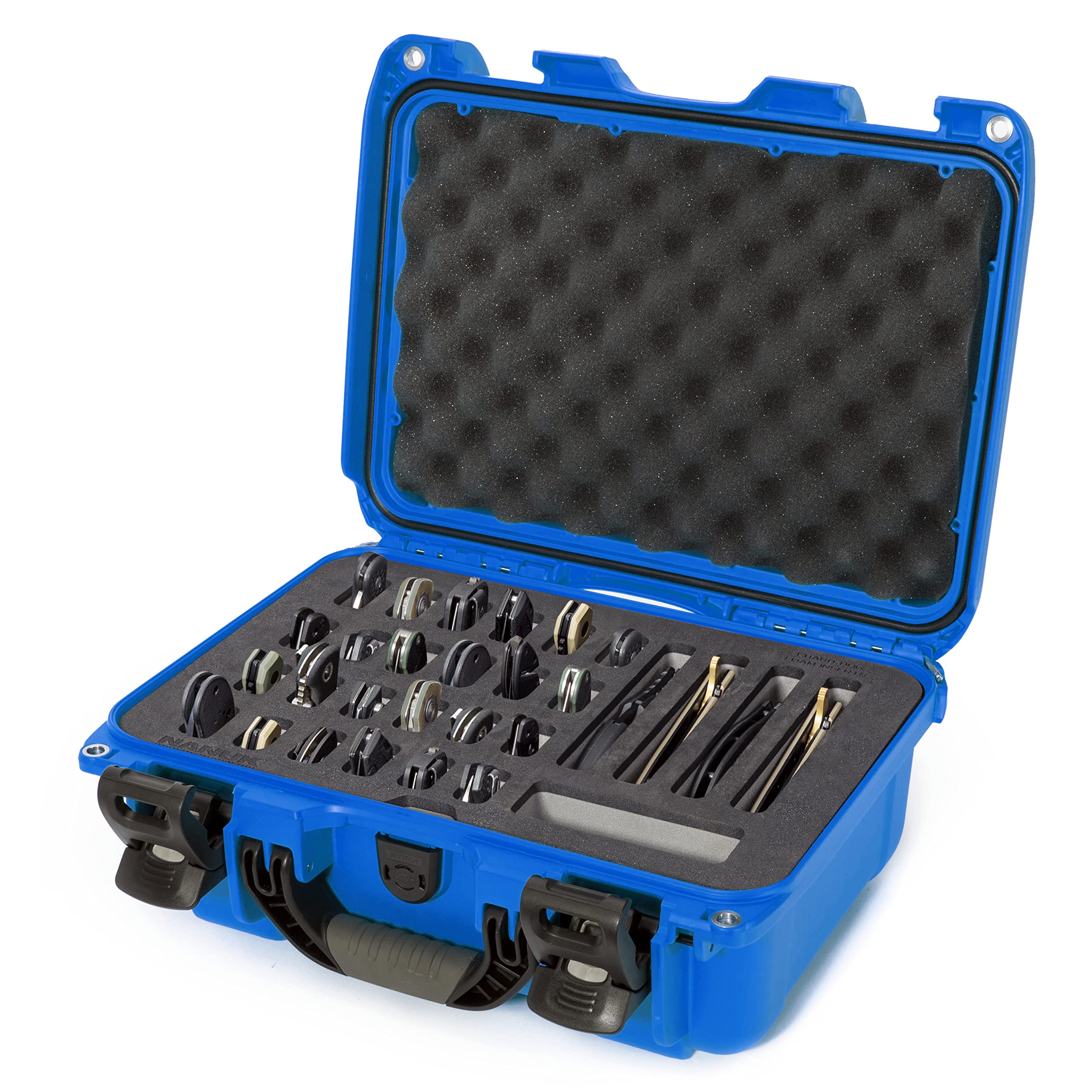 Blue Nanuk Case w/Foam Insert for 28 Knives 915-28KNI8
