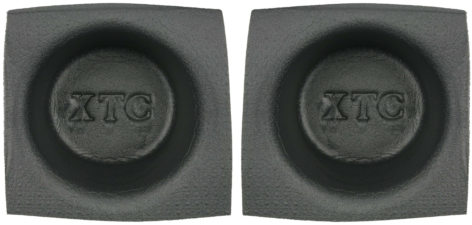 6 1/2 Inch Install Bay Speaker Baffle Round Small Frame Pair -VXT65