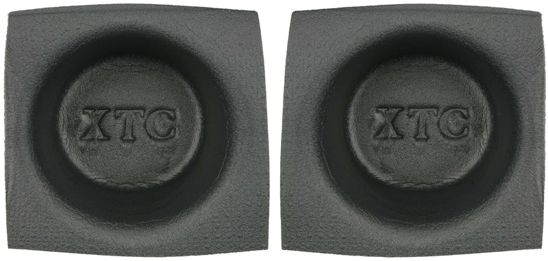 6 1/2 Inch Install Bay Speaker Baffle Round Small Frame Pair -VXT65