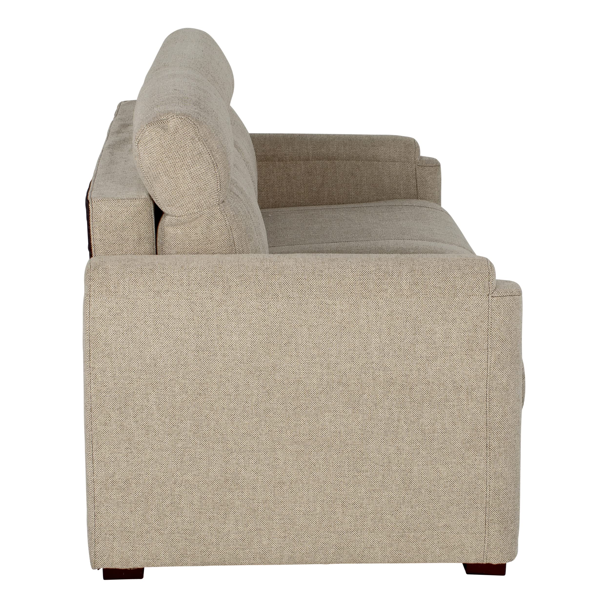 72" Thomas Payne Norlina RV Tri-Fold Sofa with Woven Fabric, Couch-to-Bed Conversion, Removeable Back, Easy Installation for Travel Trailers, 5th Wheels and Motorhomes - 2020128896