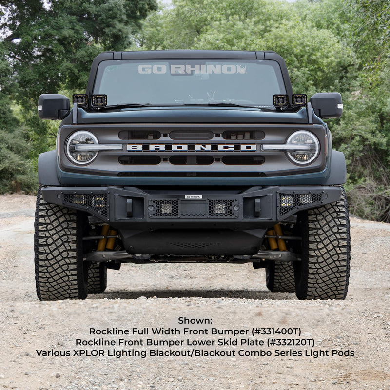 Front Bumper Rockline Lower Skid Plate