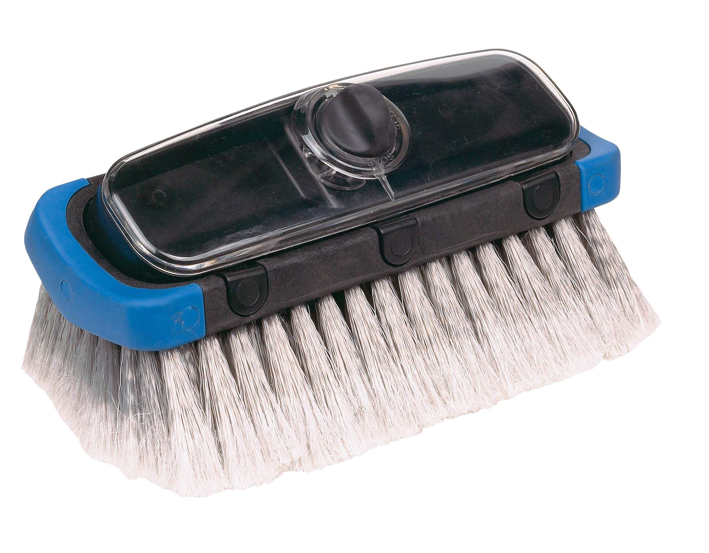 10" Carrand Autospa Suds-N-Go Bi-Level Wash Brush Extends to 71" - Flow-Thru