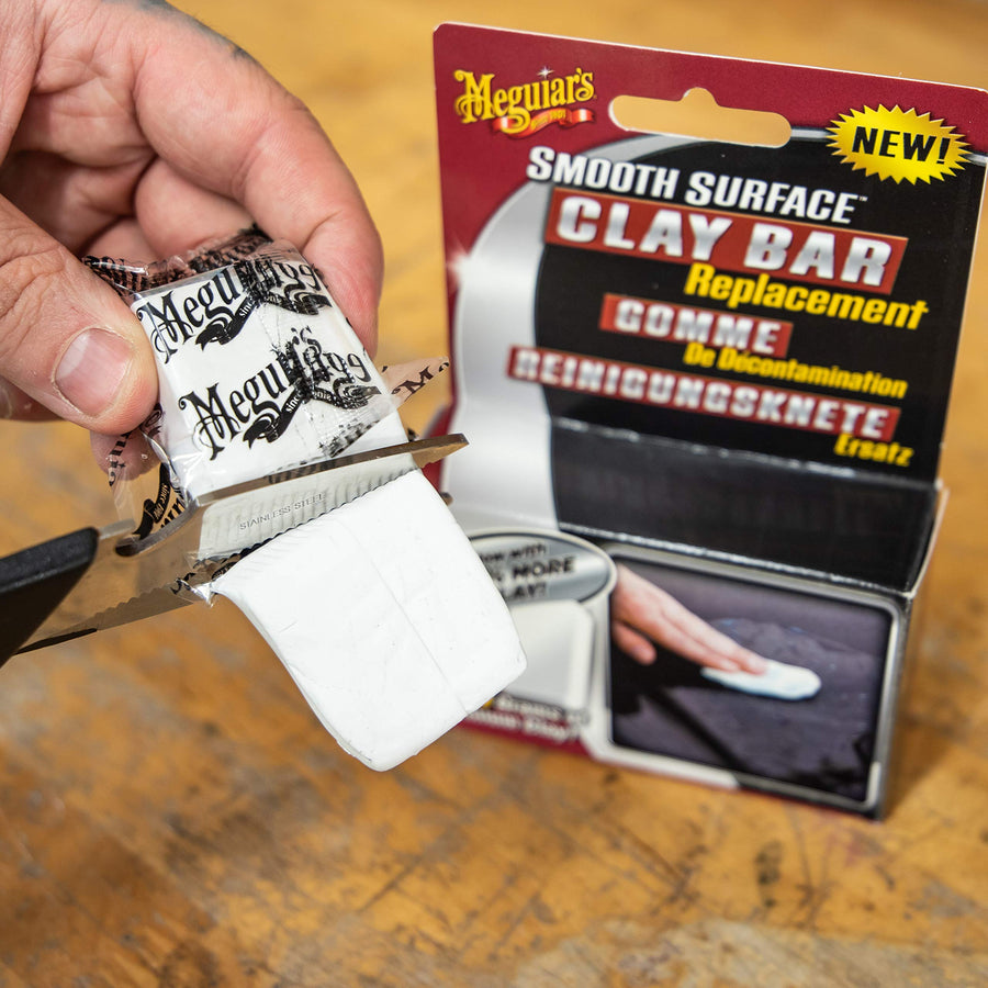 Smooth Surface Clay Kit Meguiar's - Safe and Easy Car Claying for Smooth as Glass Finish - G1016