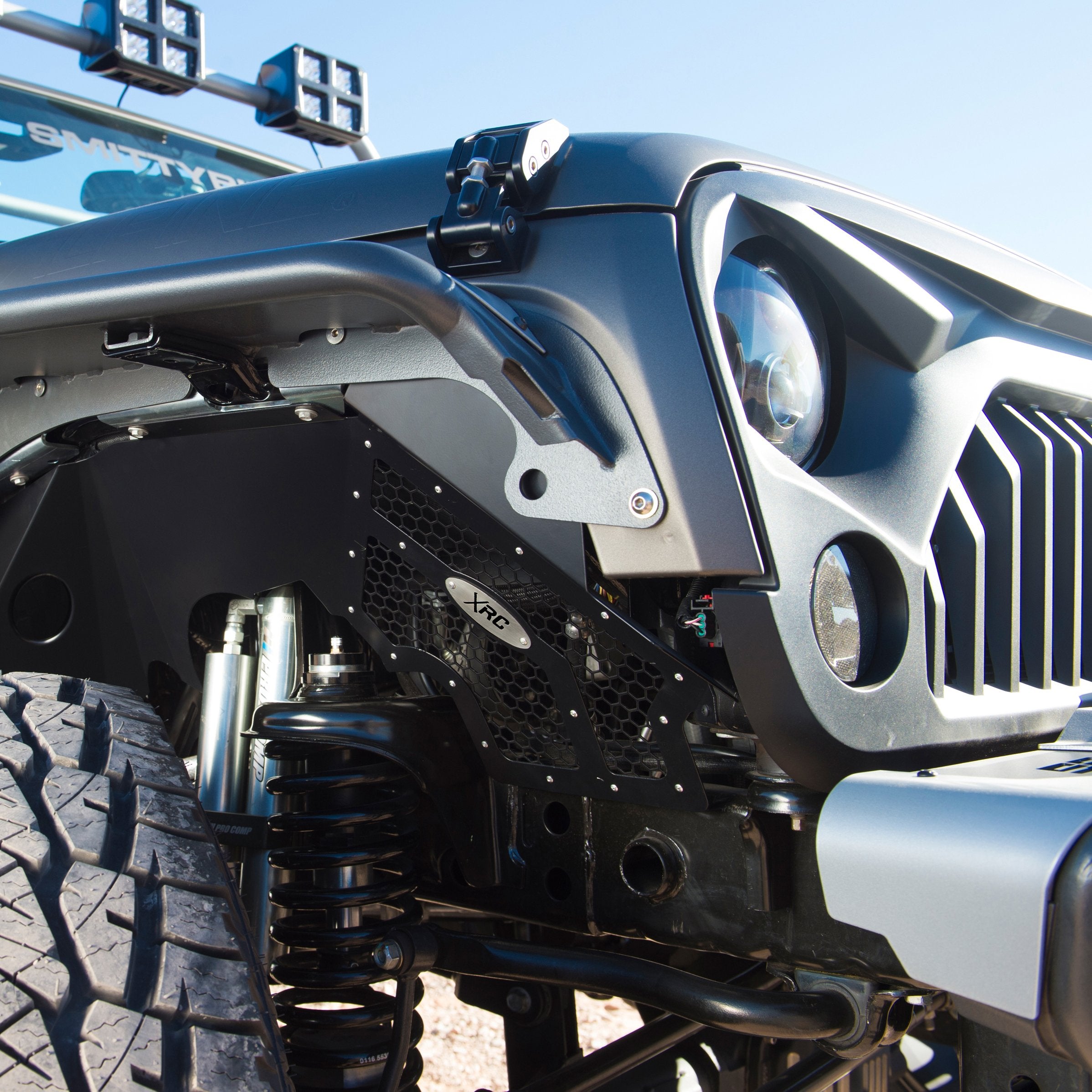 XRC Smittybilt 76984 Fender Liners, Front Pair, for 2007-2018 Jeep Wrangler JK