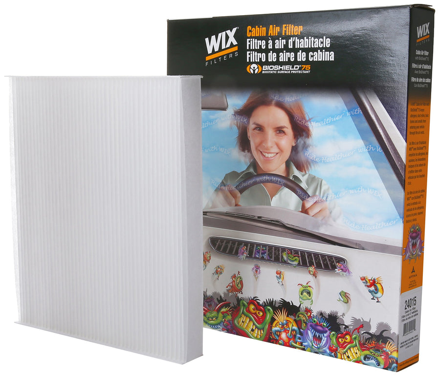 24015 WIX Filters Cabin Air Panel, Pack of 1