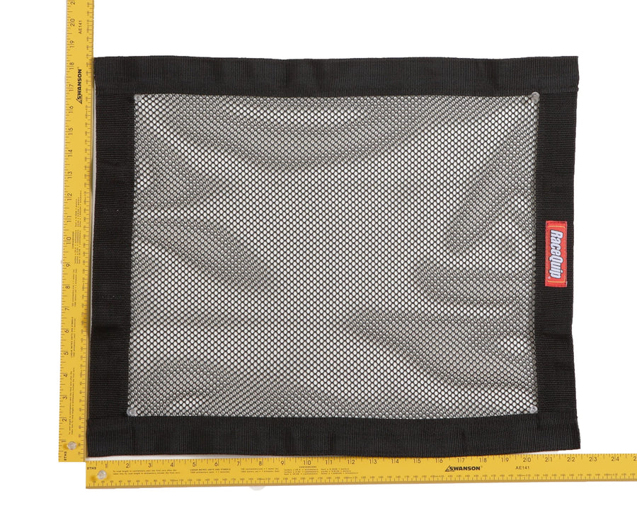 Window Net RaceQuip® Mesh - 18 x 24 in Rectangle - Black