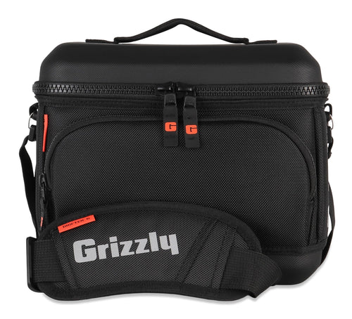 Drifter Grizzly 6-Pack | Flip-top Soft Cooler Bag | Ice Chest for Beach Boat Camping Car Fishing Golf Hiking Hunting Lunch Picnic | Lightweight Portable Insulated Waterproof | Blackout