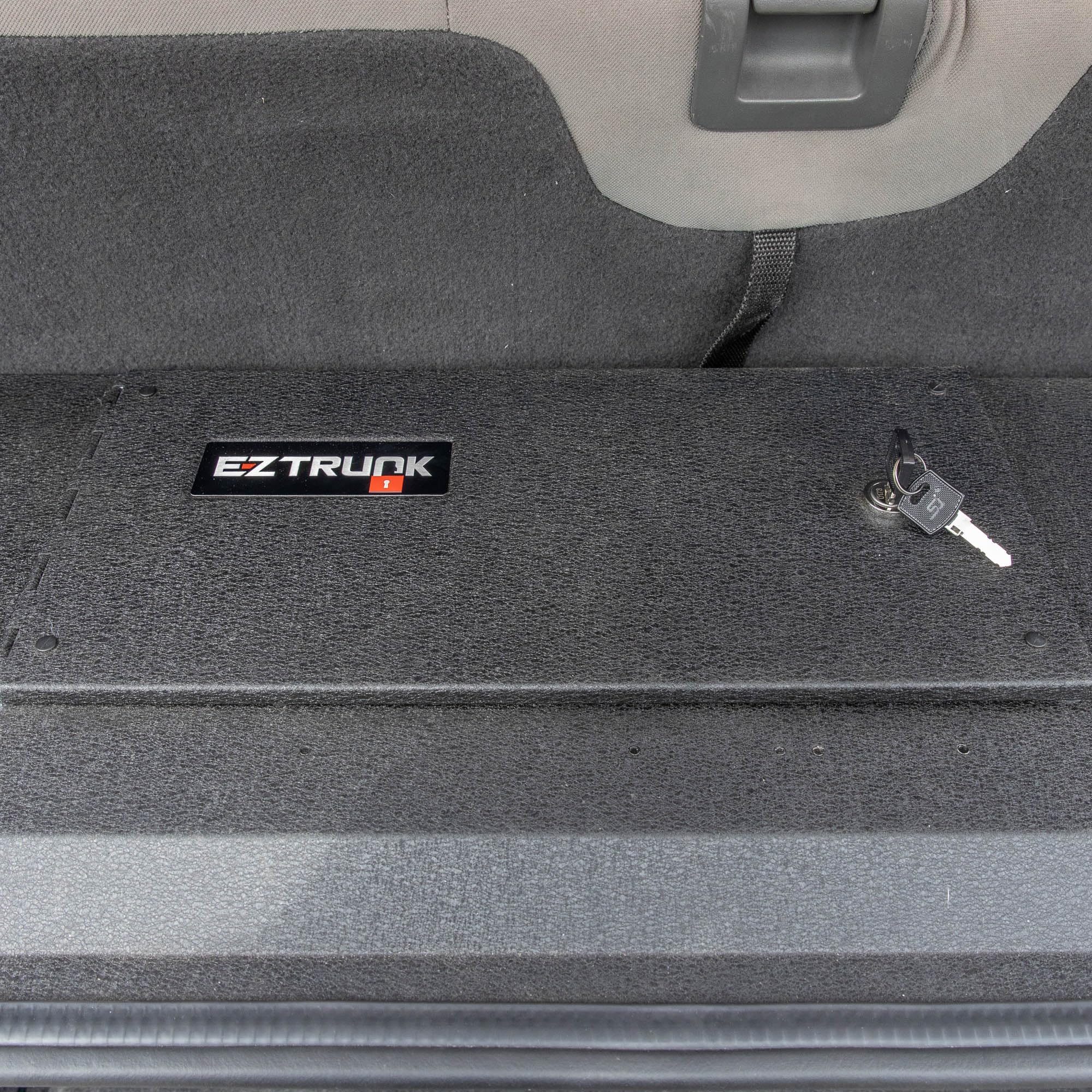Folding Security Trunk/Storage Box EZTrunk for JK 2007-2010 (2&4 Door) by EZ4X4 Patented & Patent Pending