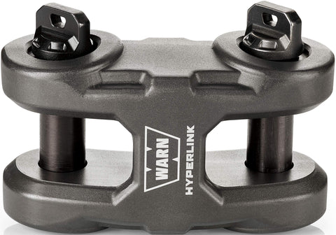 Epic WARN Hyperlink Multi-Purpose Dual Pin Shackle, Gunmetal