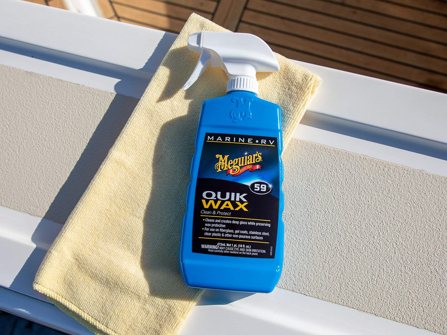 Marine/RV Meguiar's M5916 Quik Wax Clean & Protect - 16 Oz Bottle