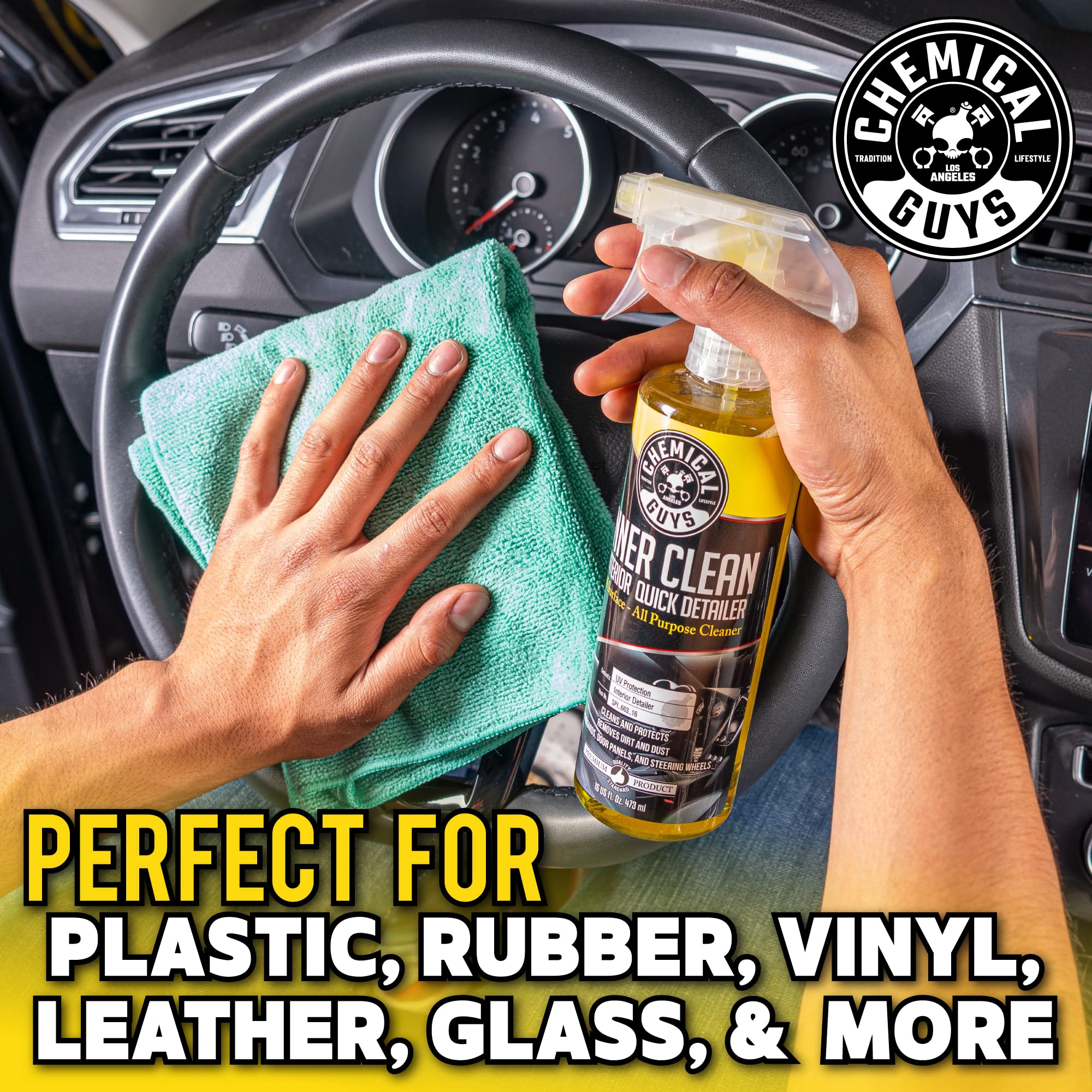 Chemical Guys InnerClean SPI_663 Interior Quick Detailer and Protectant, 1 Gal