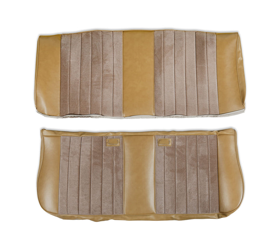 05-313 Brothers Trucks Seat Upholstery Standard Pleat Cloth/Vinyl Tan