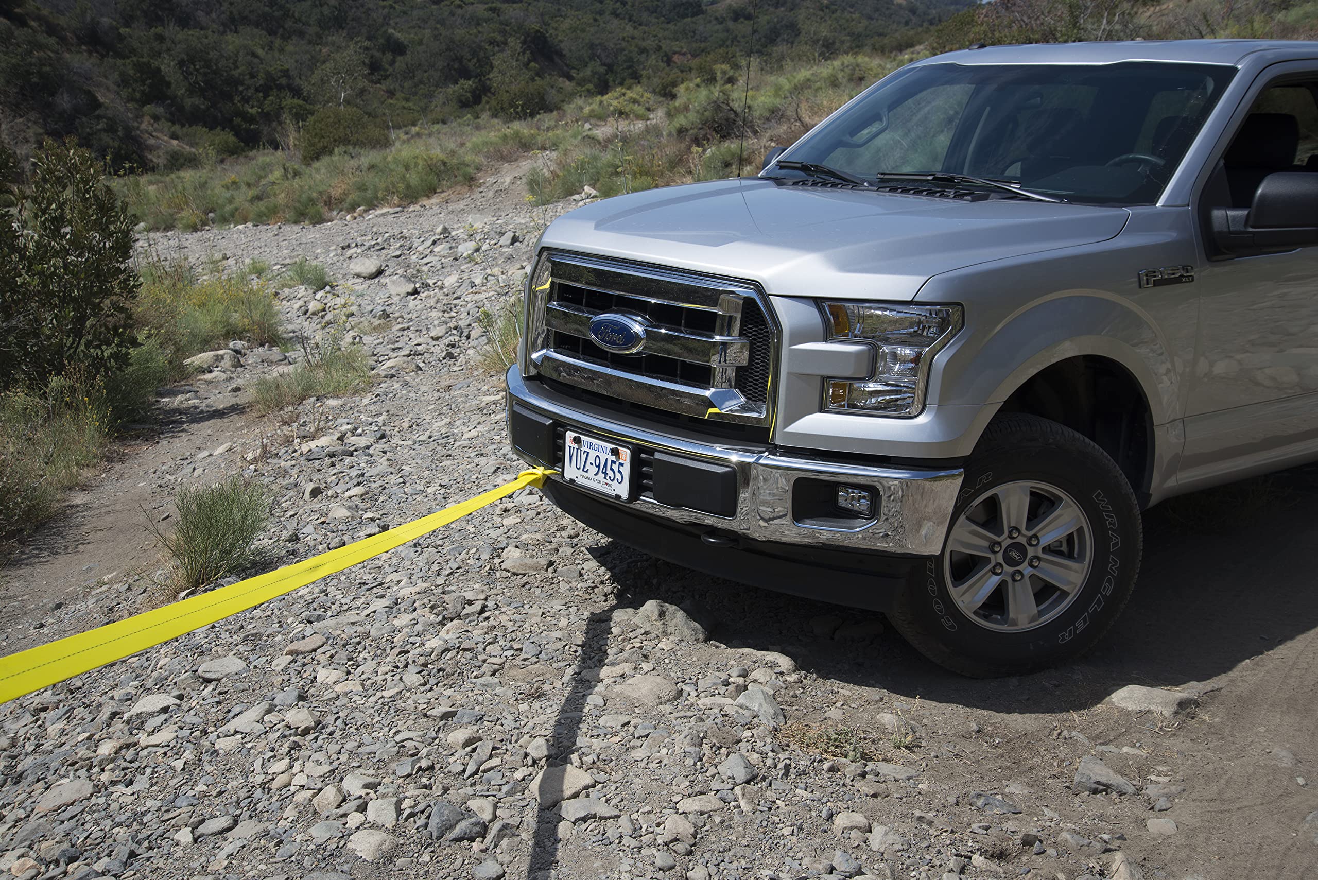 Tow Straps Keeper Heavy Duty with Loops - 3" x 20' Towing and Recovery Rope, 22,500 lbs Break Strength - Designed for Trucks, SUVs, and Off-Road Recovery