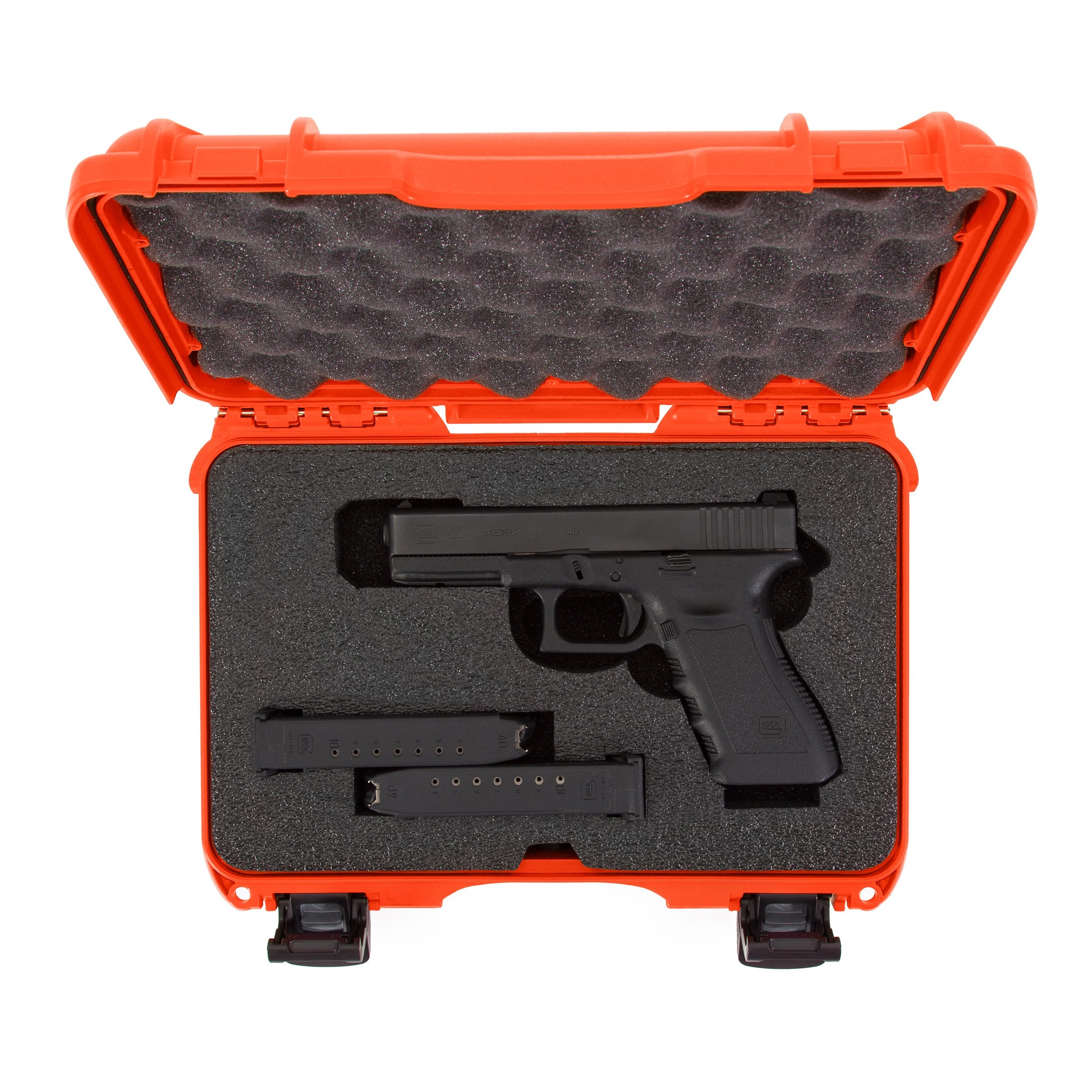 Waterproof Nanuk 909 Professional Hard Case with Custom Insert for Sporting Goods - Orange