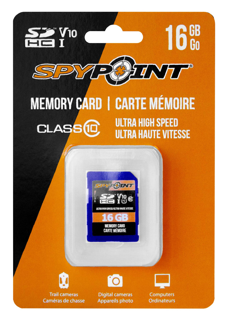 Hunting Game & Trail Cameras Accessories SpyPoint SD-16GB