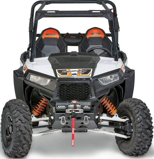 Front UTV Bumper WARN 101702 for Polaris RZR: 900 (2015-19), 1000 (2015-19), XP Turbo (2016-18)
