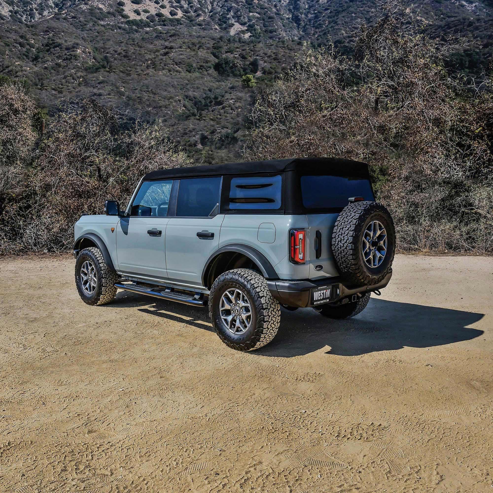 PRO TRAXX 5 Westin Oval Nerf Step Bars Fits 21-22 Bronco