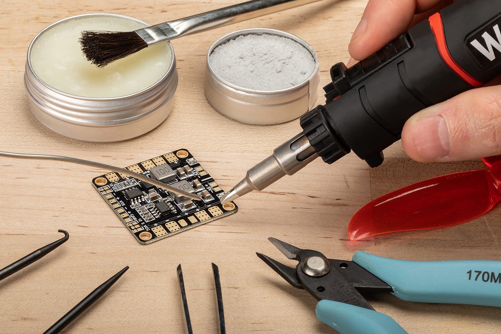 Drone Soldering Tool Kit Weller, 24 Piece - WLPRODSK