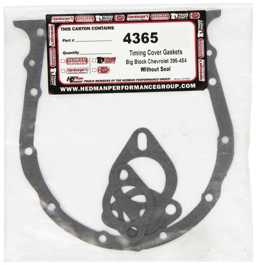 Timing Cover Gasket Trans-Dapt Performance 4365