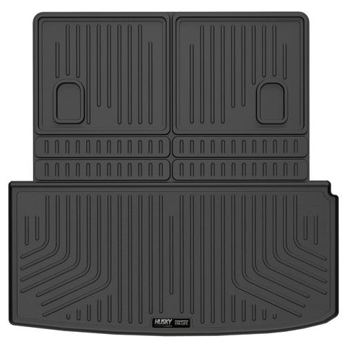 Weatherbeater Husky Liners Cargo Liner | Fits 2020-2026 Acura MDX (Fits to Back of 2nd Row - Folds Up &Down w/3rd Row) | 1-pc Black - 25181