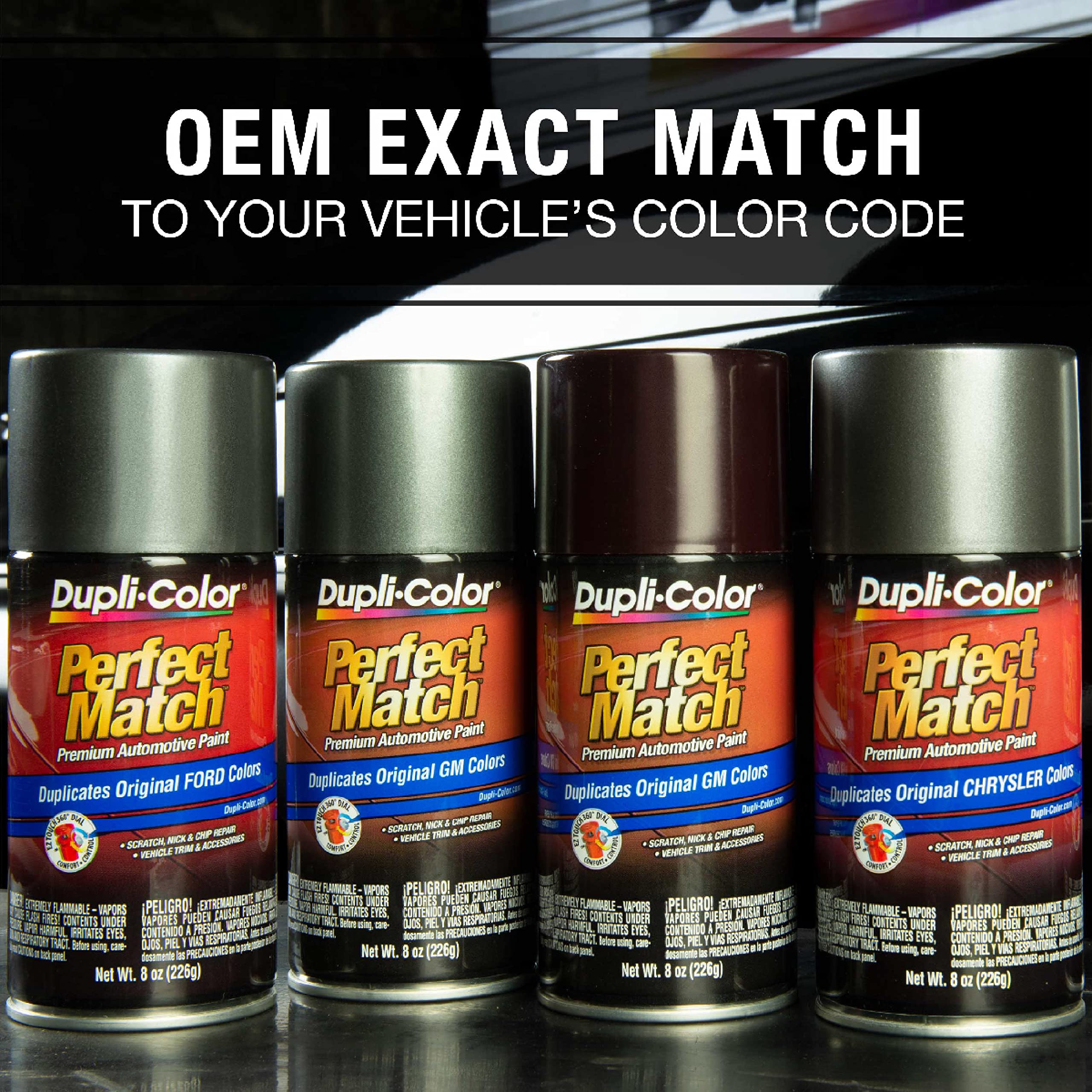 Nissan Silver Metallic Dupli-Color EBNS06017 Perfect Match Automotive Spray Paint - K23-8 oz. Aerosol Can