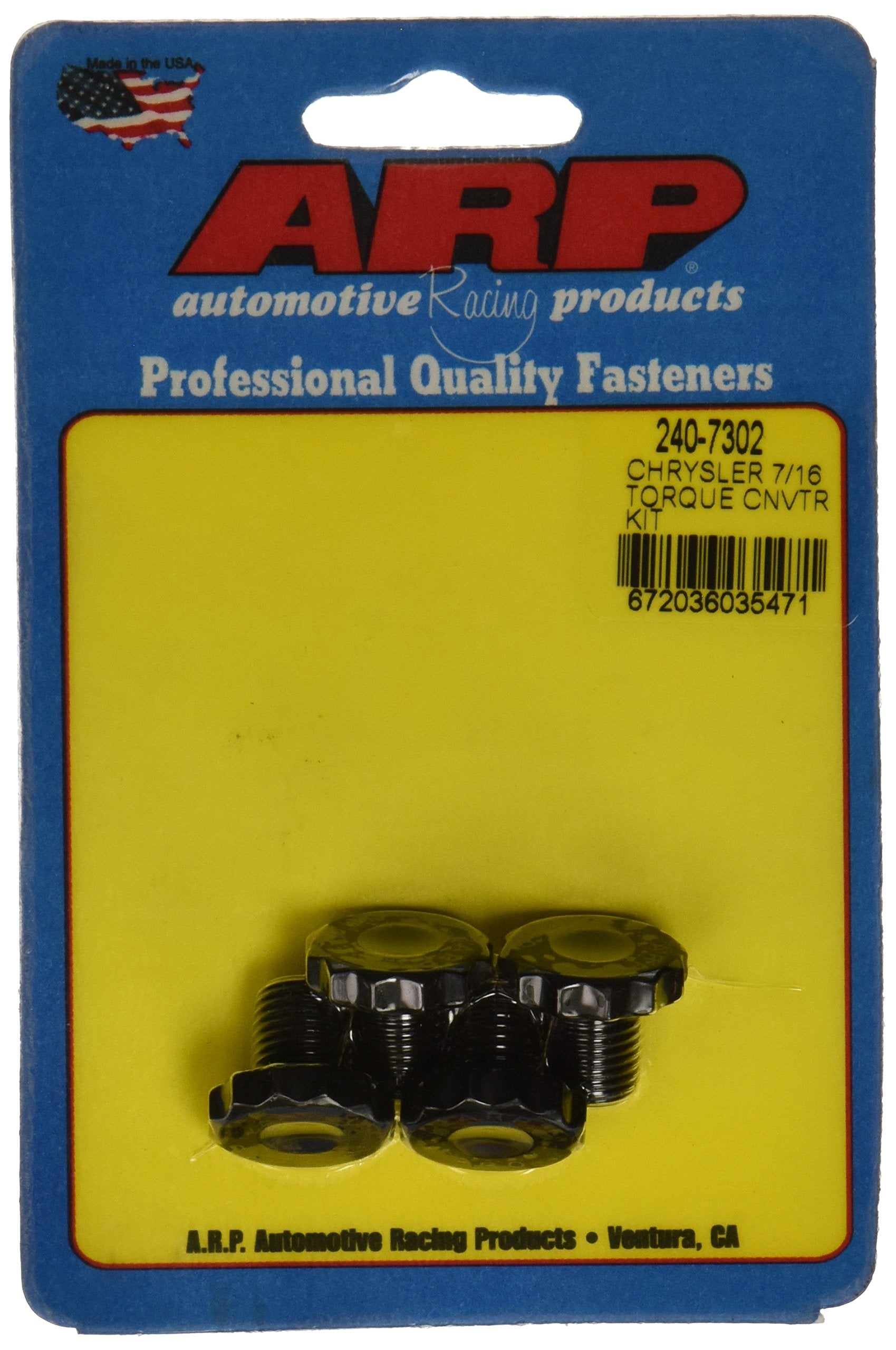 Torque Converter ARP 2407302 Bolt Kit