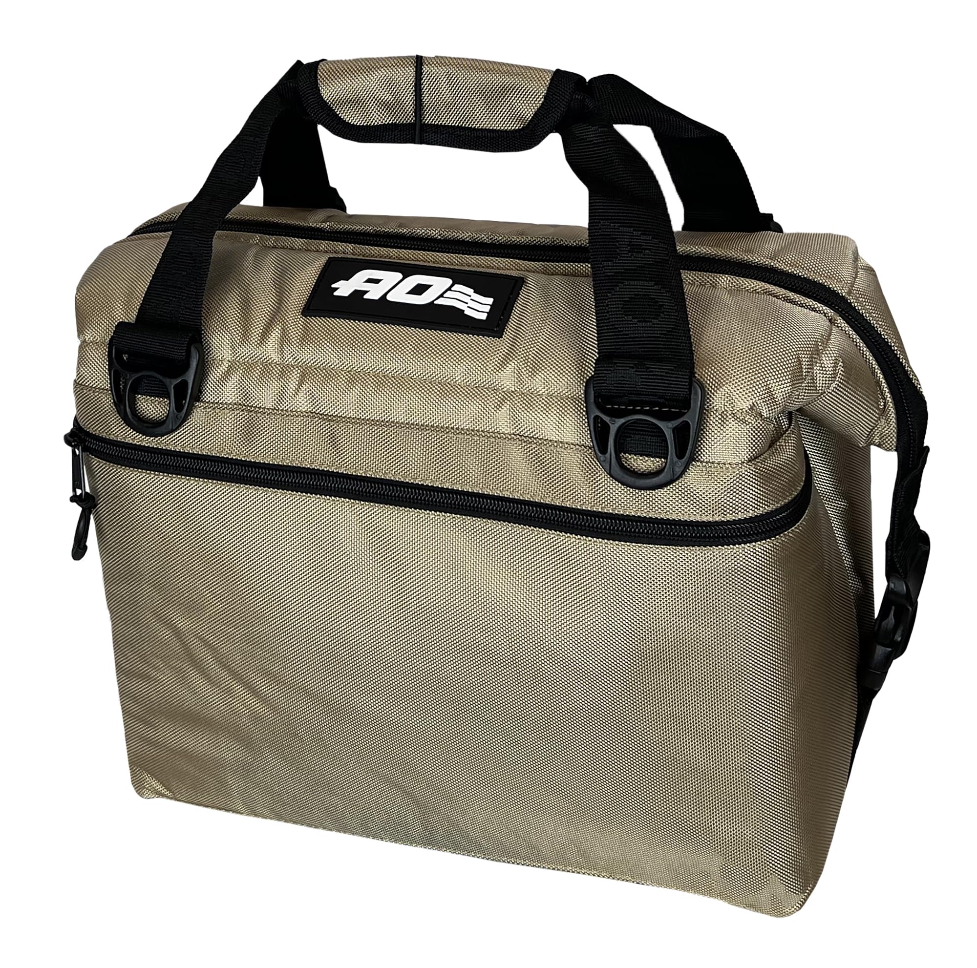 Ballistic Series AO Coolers Soft Cooler, Insulated and Leak Proof, 12-Pack, Gold