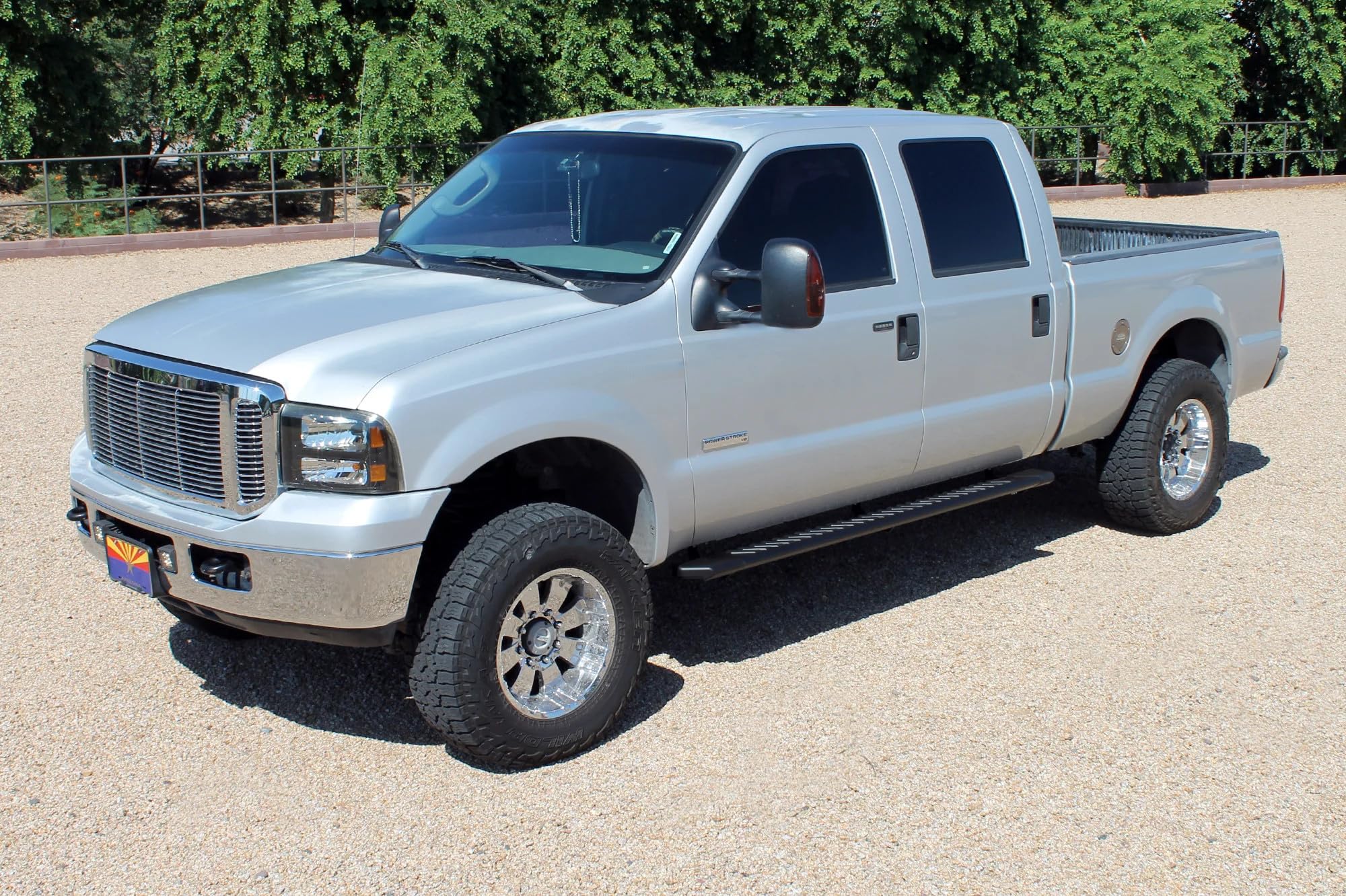 Running Boards Raptor Series Steps 5in OEM Style Full Tread Black Aluminum Compatible with 1999-2016 F-250/F-350 Super Duty SuperCab